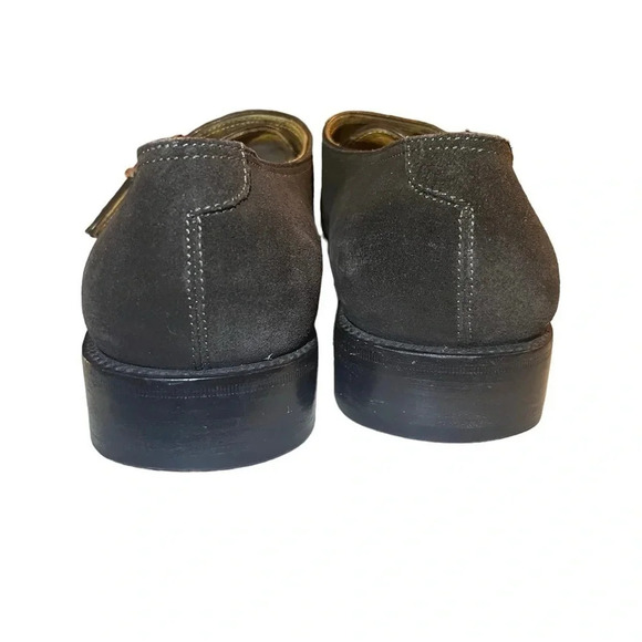 SALVATORE FERRAGAMO LAVORAZIONE ORIGINALE SUEDE/NUBUCK MONK LOAFERS 8.5 …